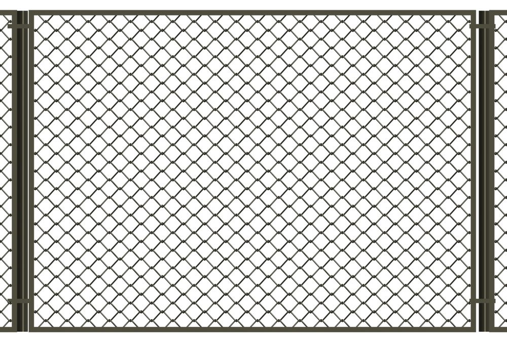 Забор из сетки секционный